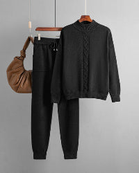 Gebreide broek met bijpassende trui