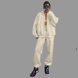 Jogging set met rits