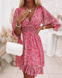 Mini A- line  zomerjurk